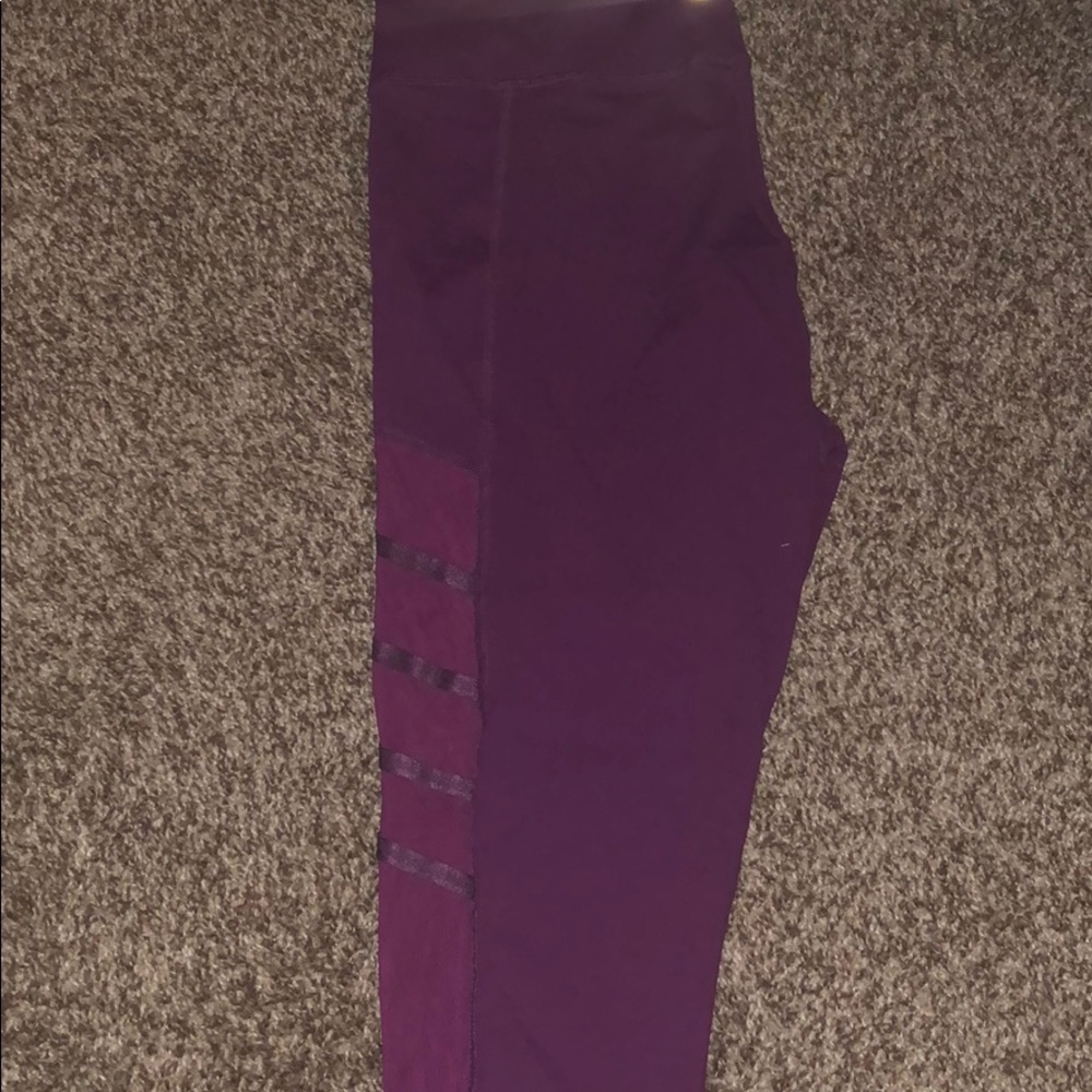Buff bunny leggings in Açai